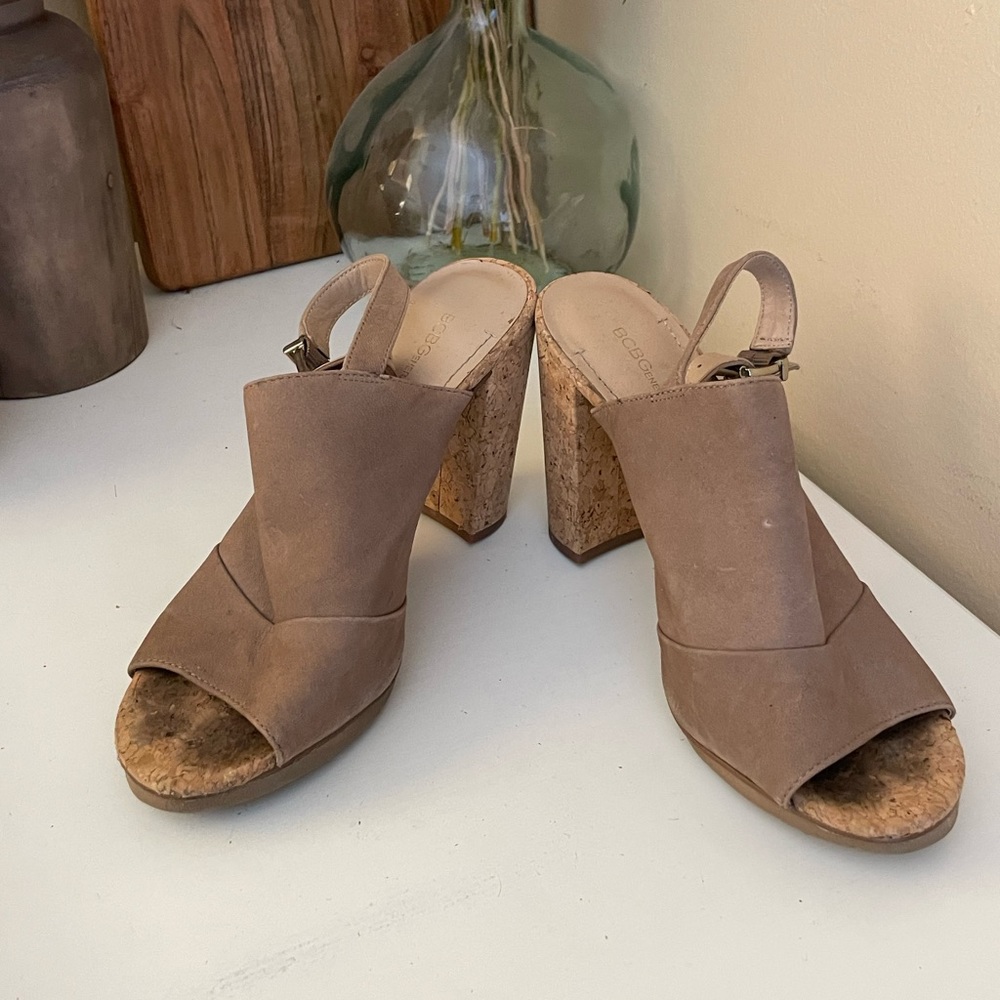 Beige  bcbg generation heels